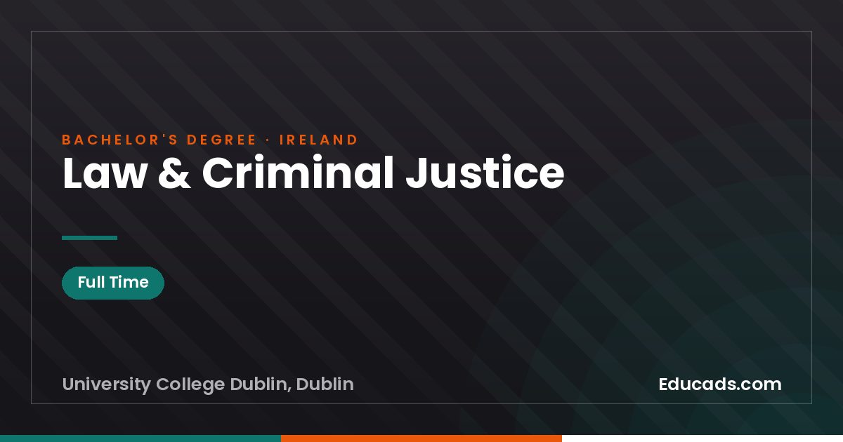 Law & Criminal Justice