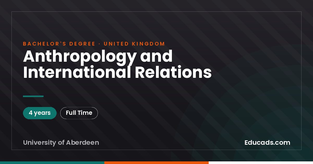 Anthropology and International Relations