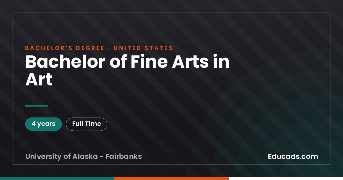 Bachelor of Fine Arts in Art