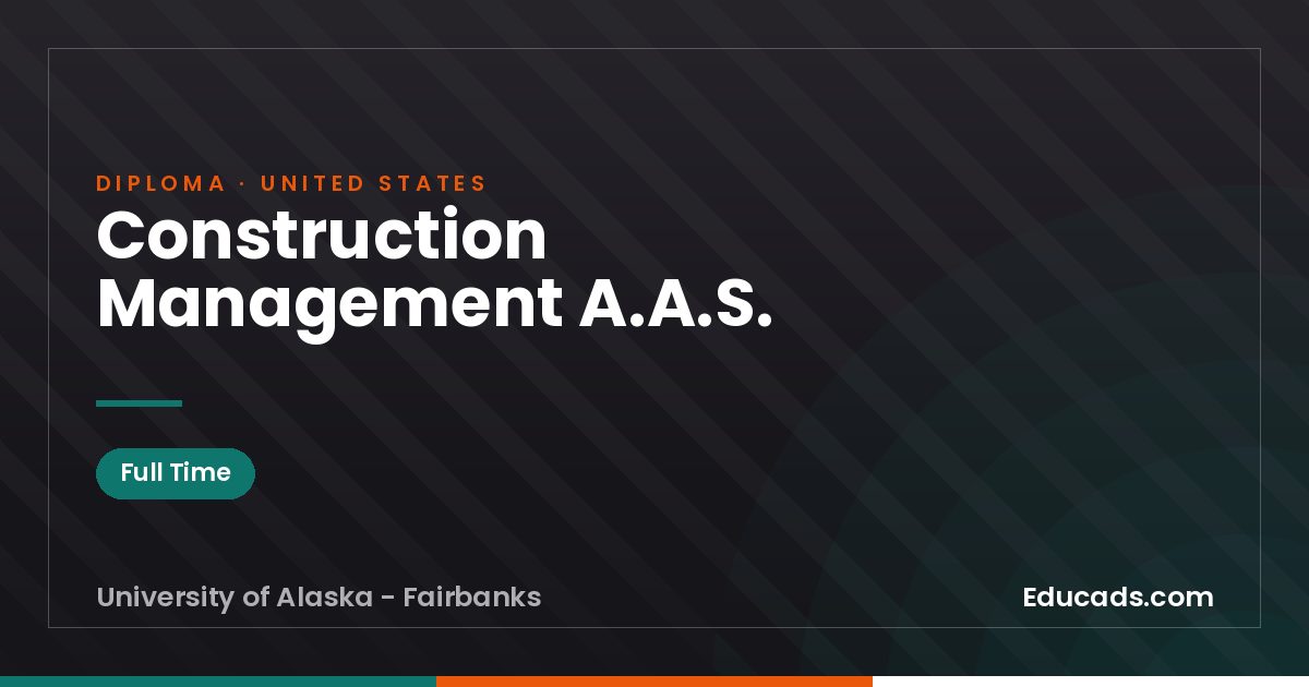 Construction Management A.A.S.