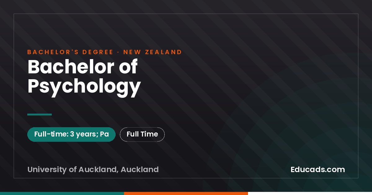 Bachelor of Psychology