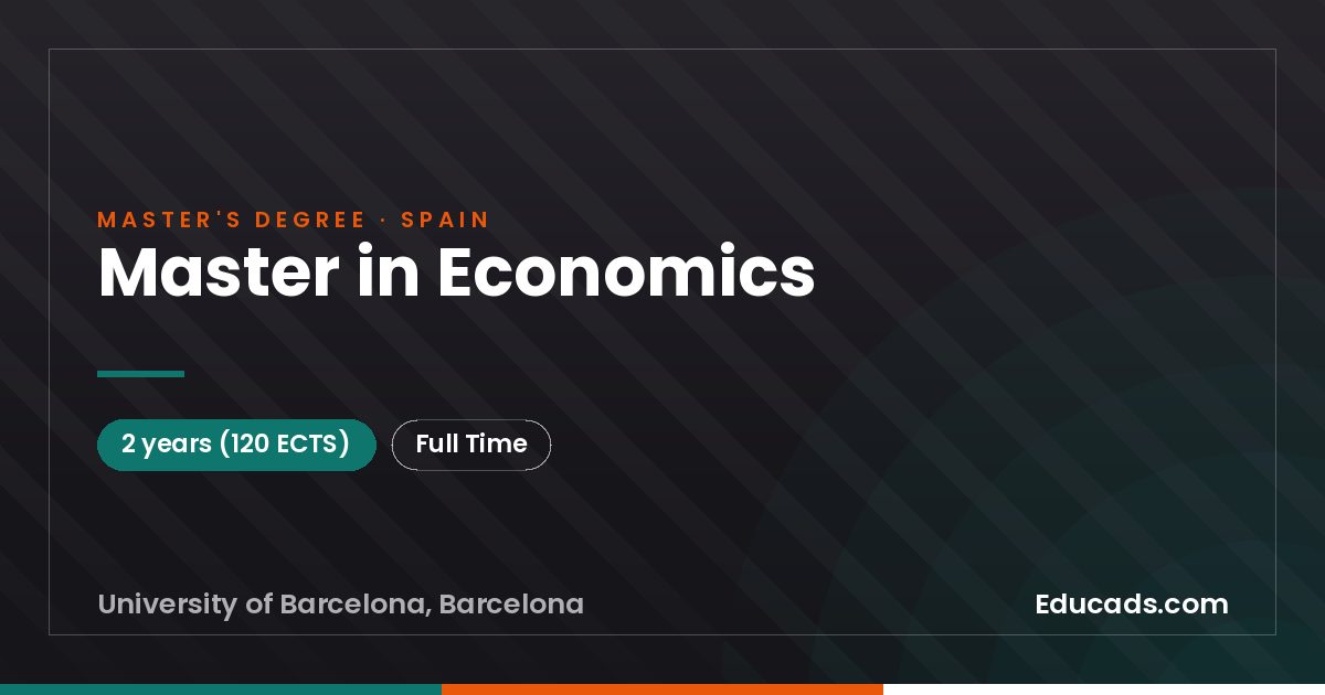 Master in Economics