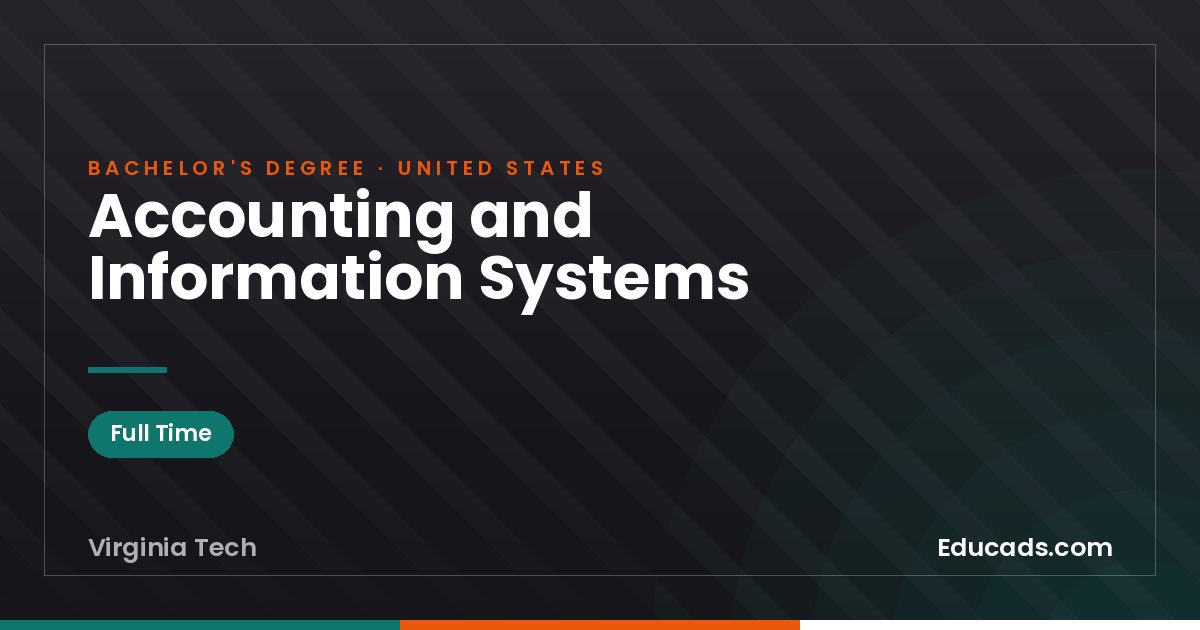 Accounting and Information Systems