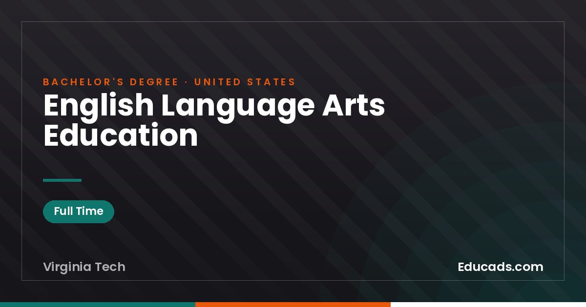 English Language Arts Education