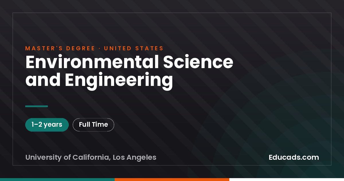 Environmental Science and Engineering