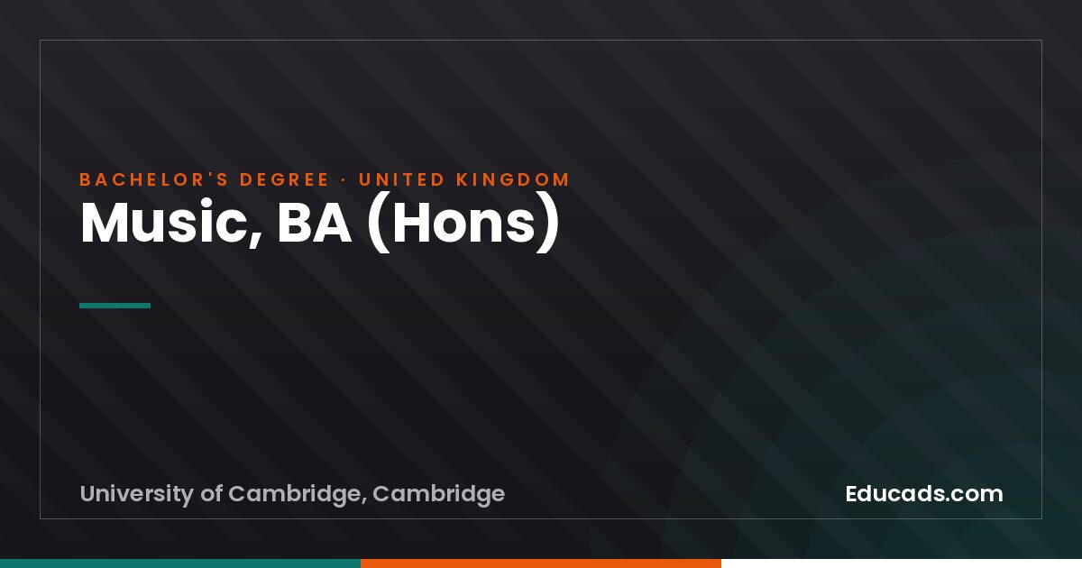 Music, BA (Hons)