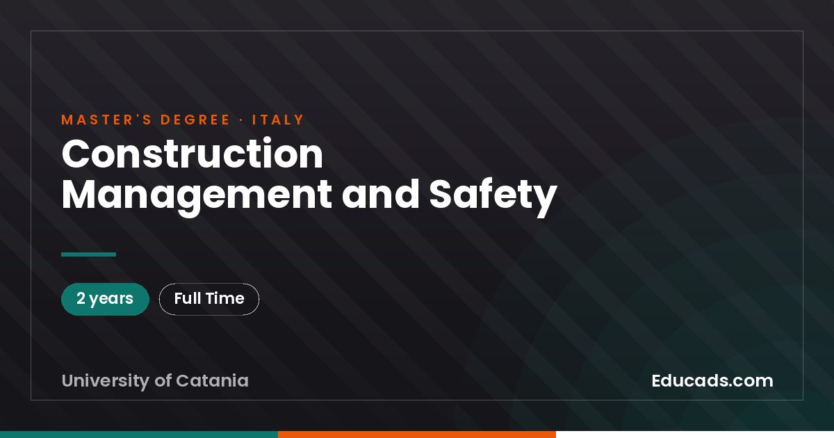 Construction Management and Safety