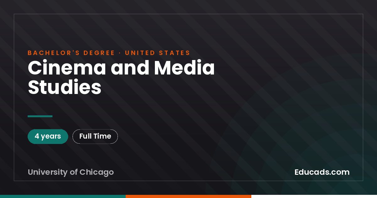 Cinema and Media Studies