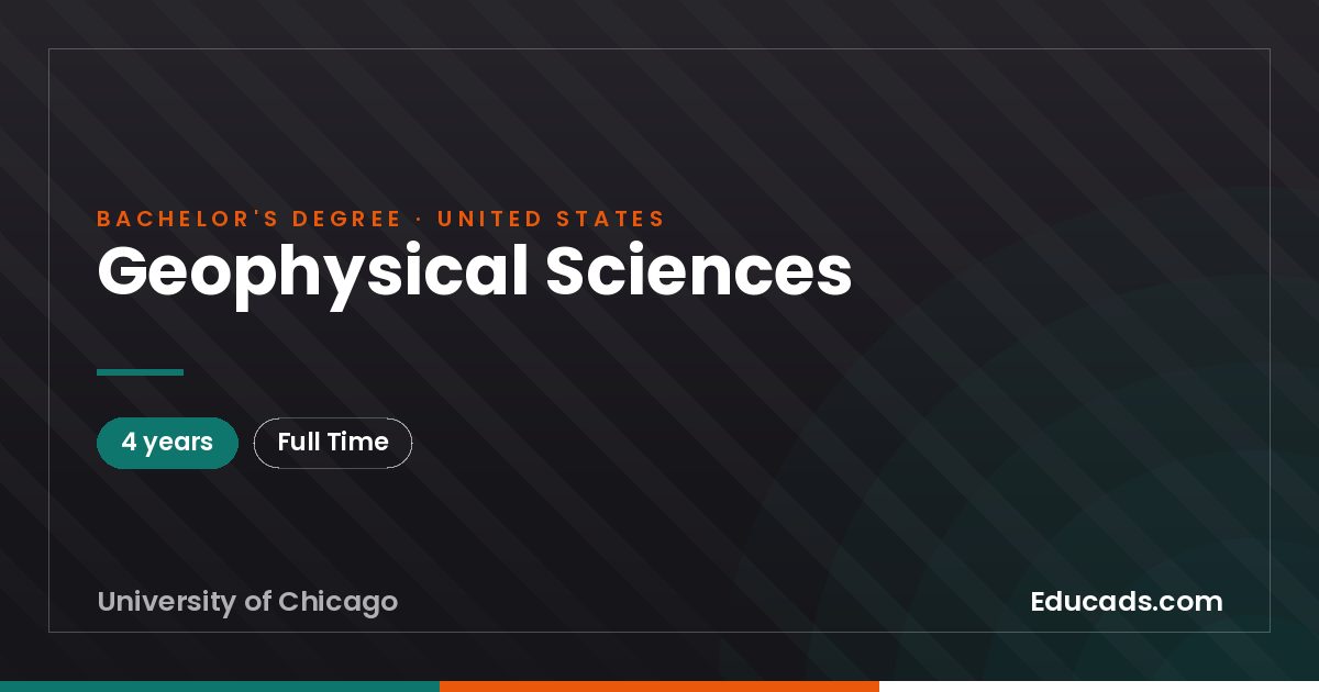 Geophysical Sciences
