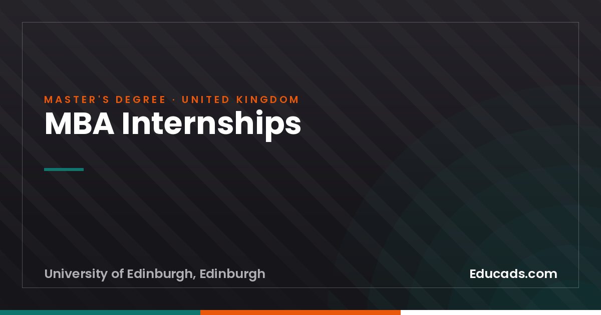 MBA Internships