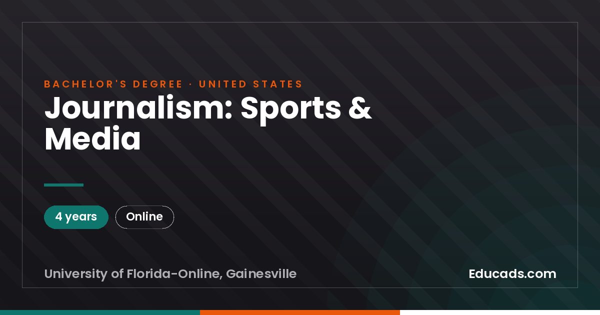 Journalism: Sports & Media