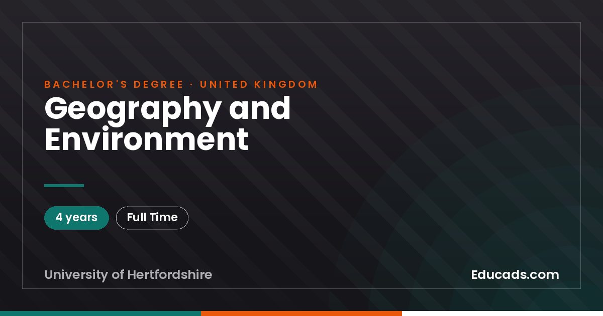 Geography and Environment