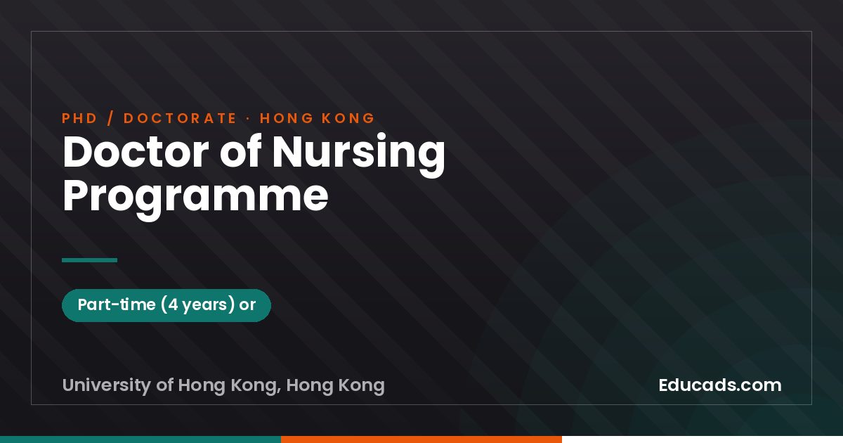 Doctor of Nursing Programme