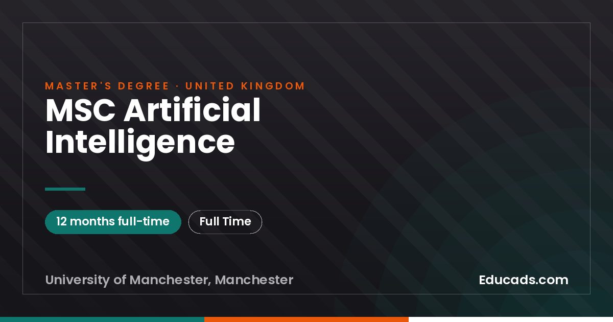 MSC Artificial Intelligence