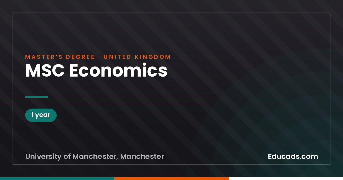 MSC Economics