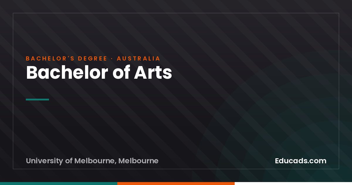 Bachelor of Arts