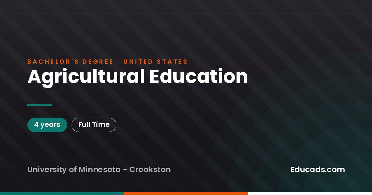 Agricultural Education