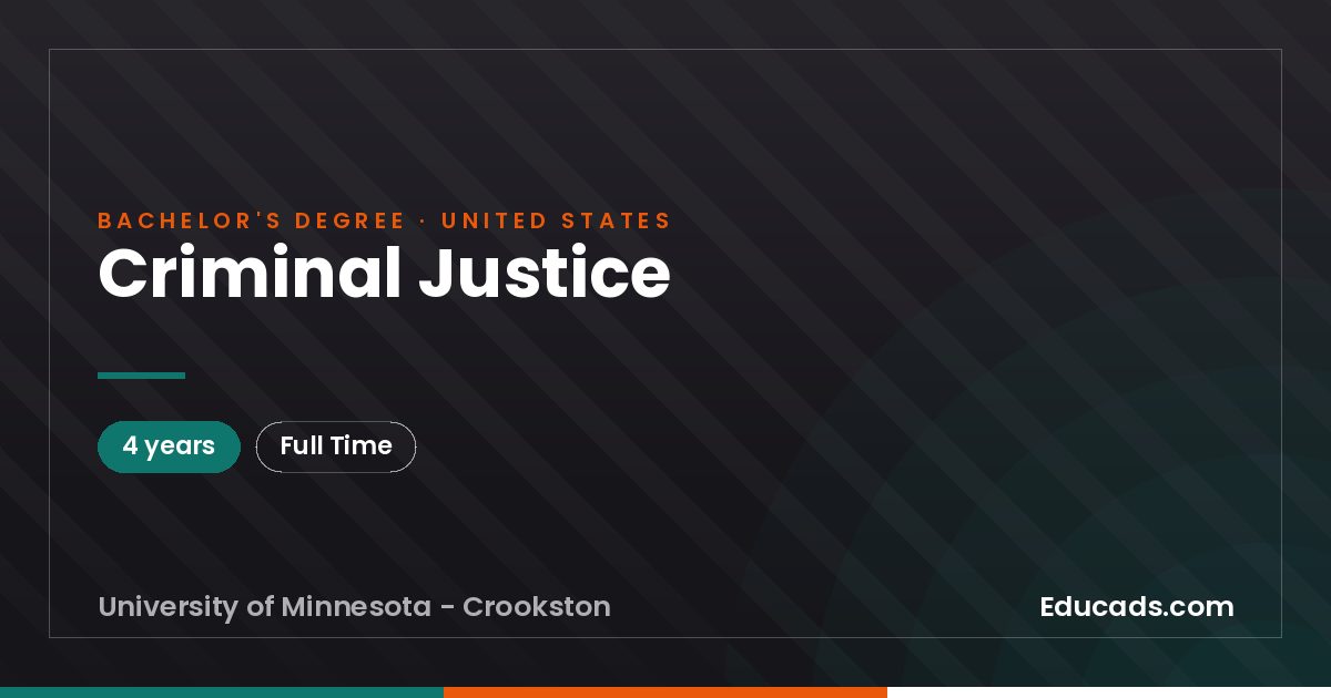 Criminal Justice