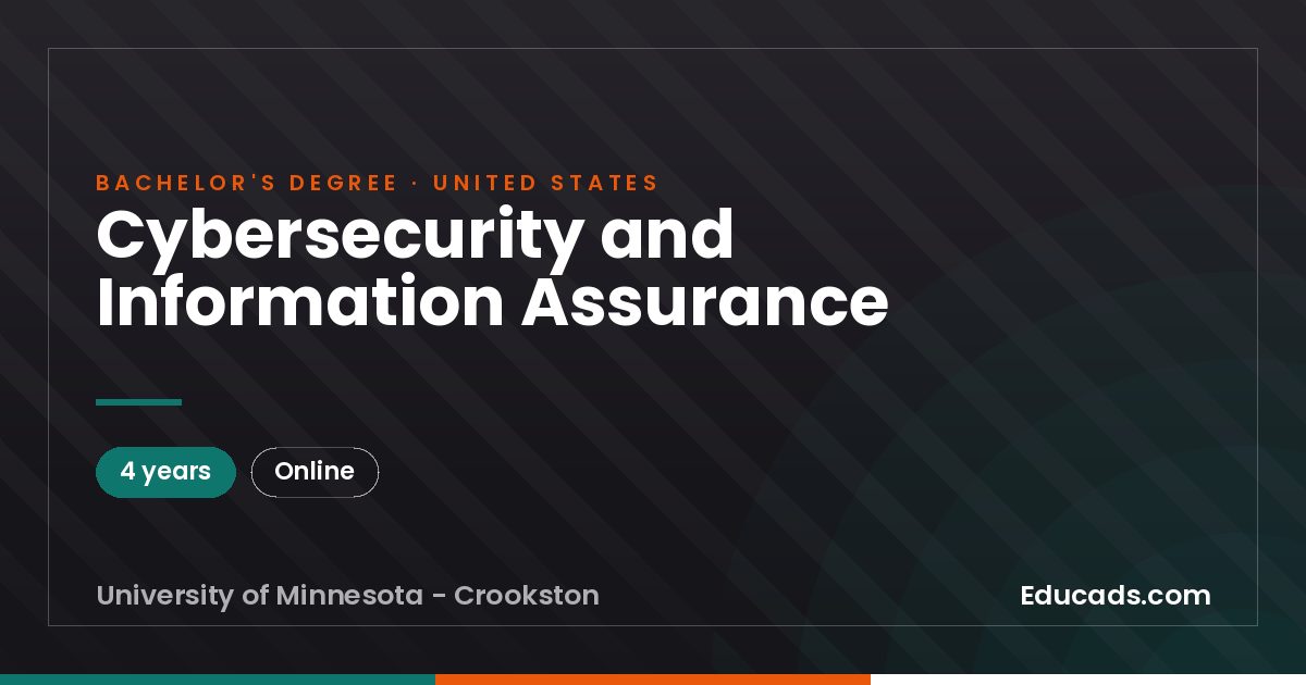 Cybersecurity and Information Assurance