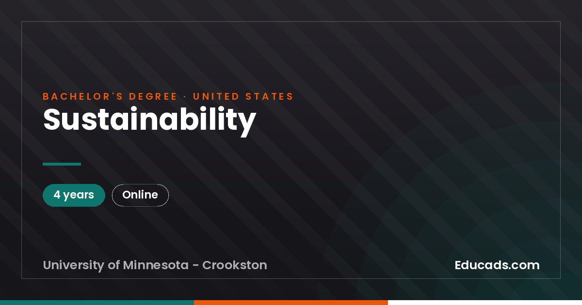 Sustainability