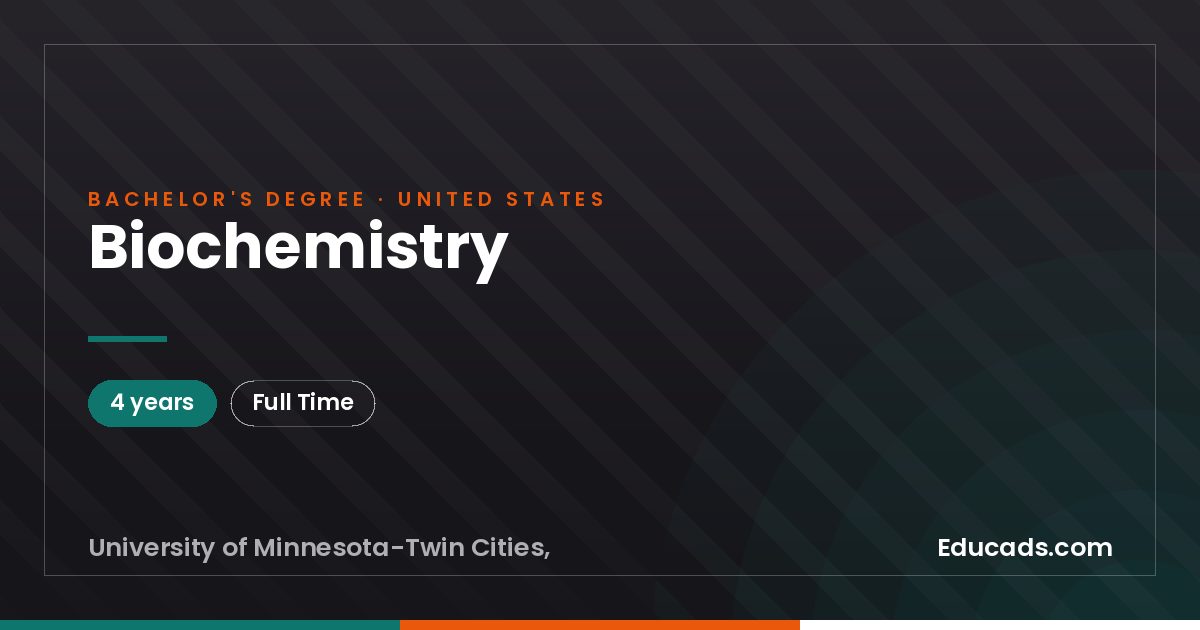 Biochemistry