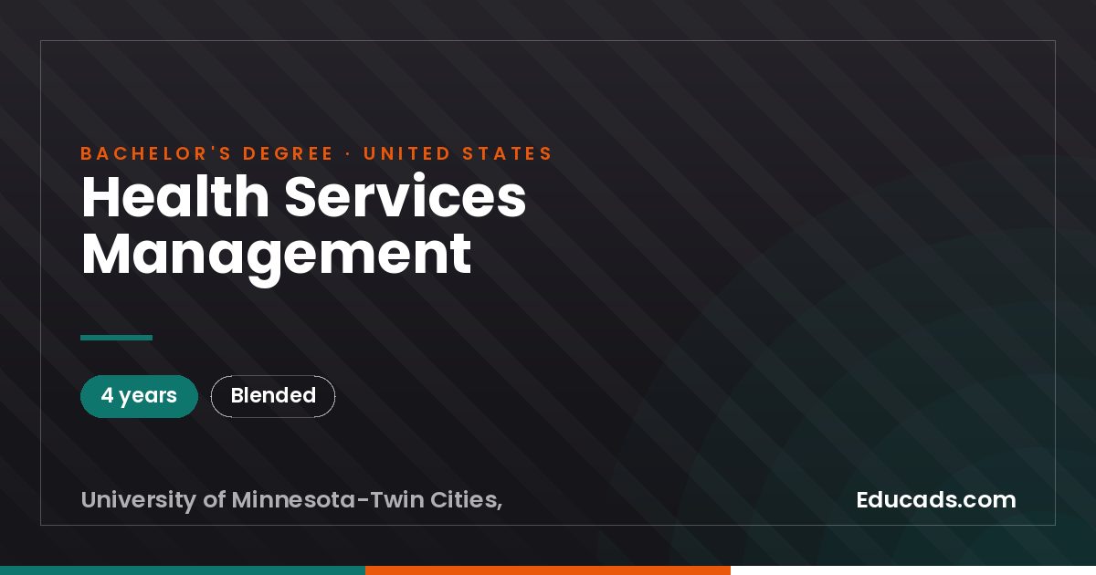 Health Services Management