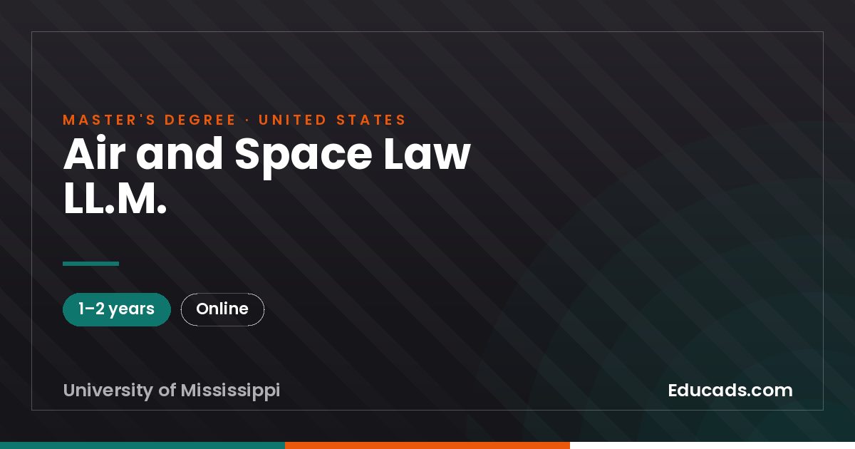 Air and Space Law LL.M.