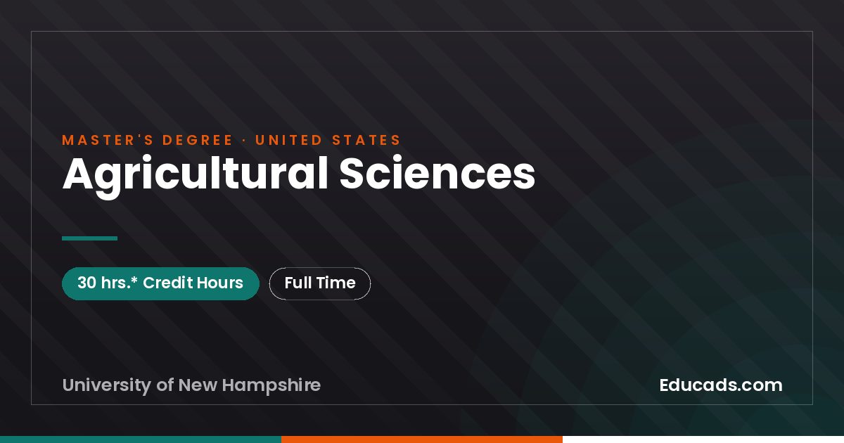 Agricultural Sciences
