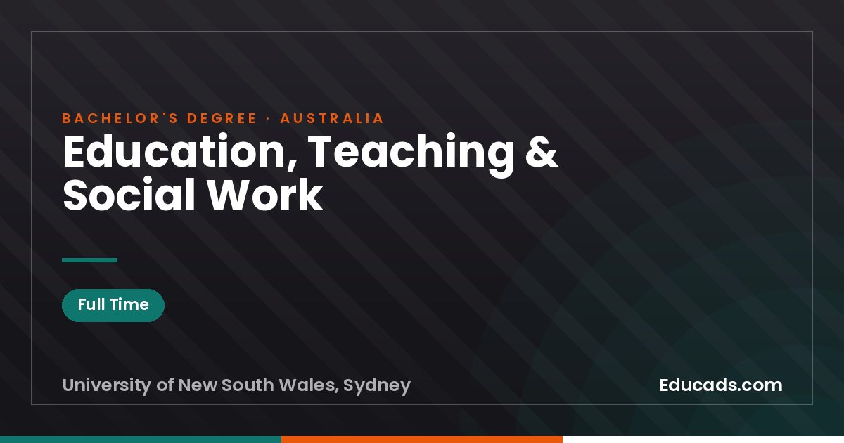 Education, Teaching & Social Work