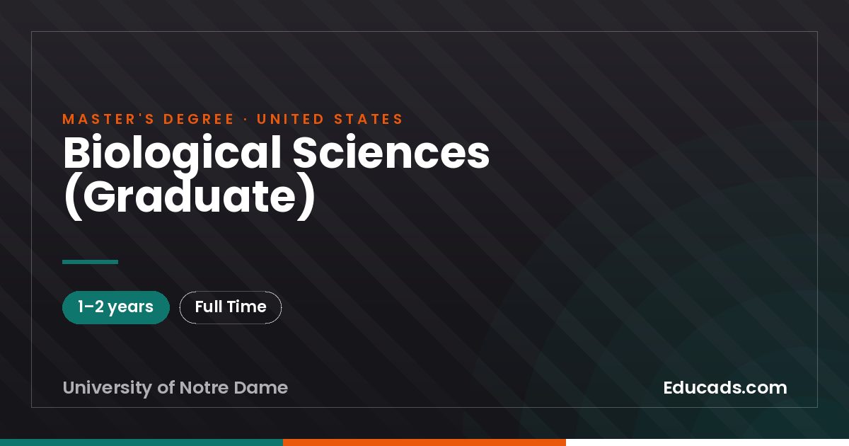Biological Sciences (Graduate)
