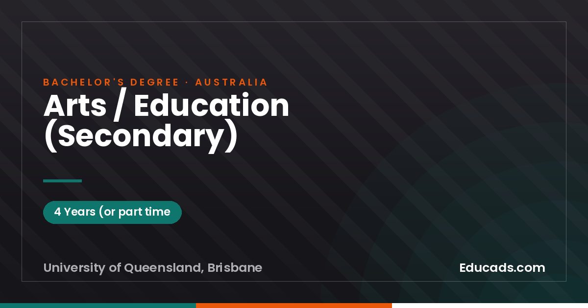 Arts / Education (Secondary)