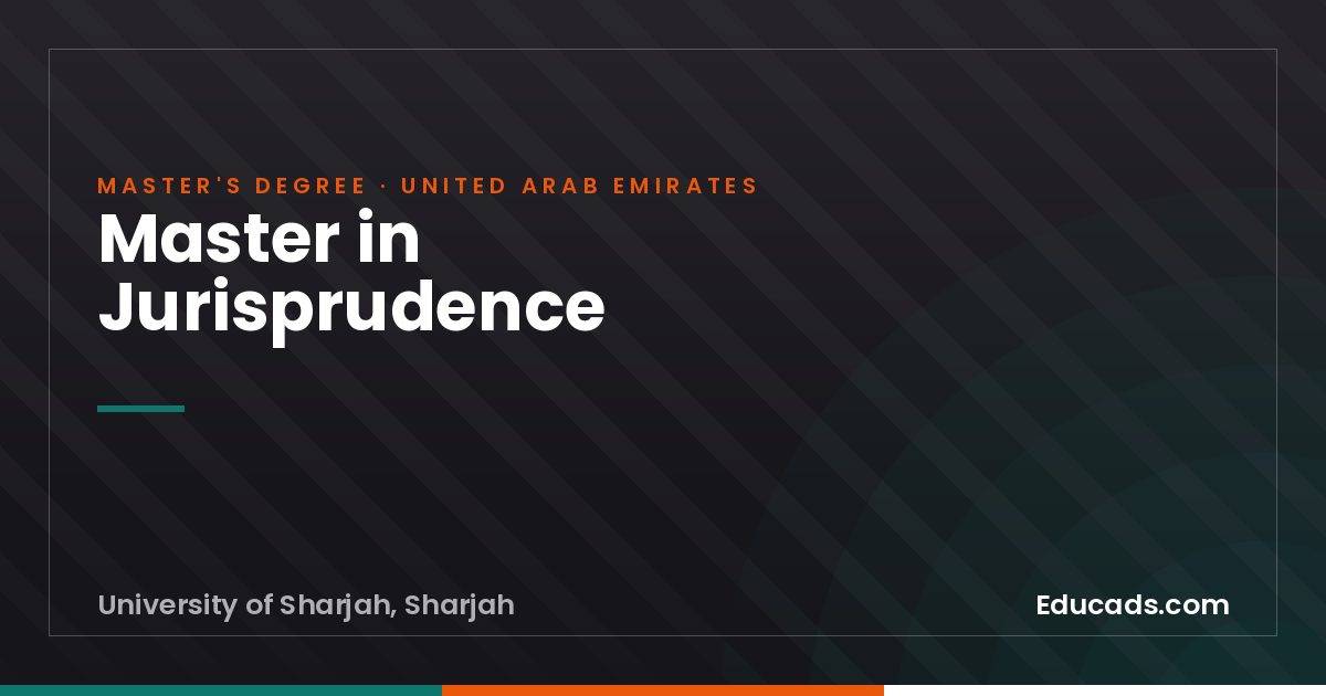 Master in Jurisprudence