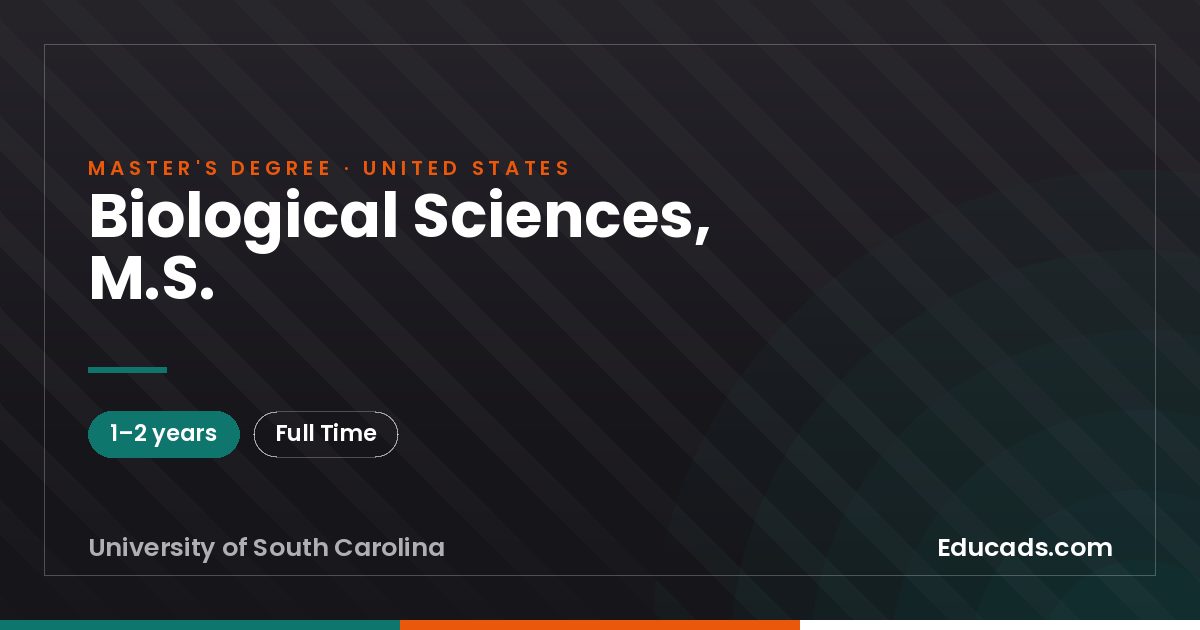 Biological Sciences, M.S.