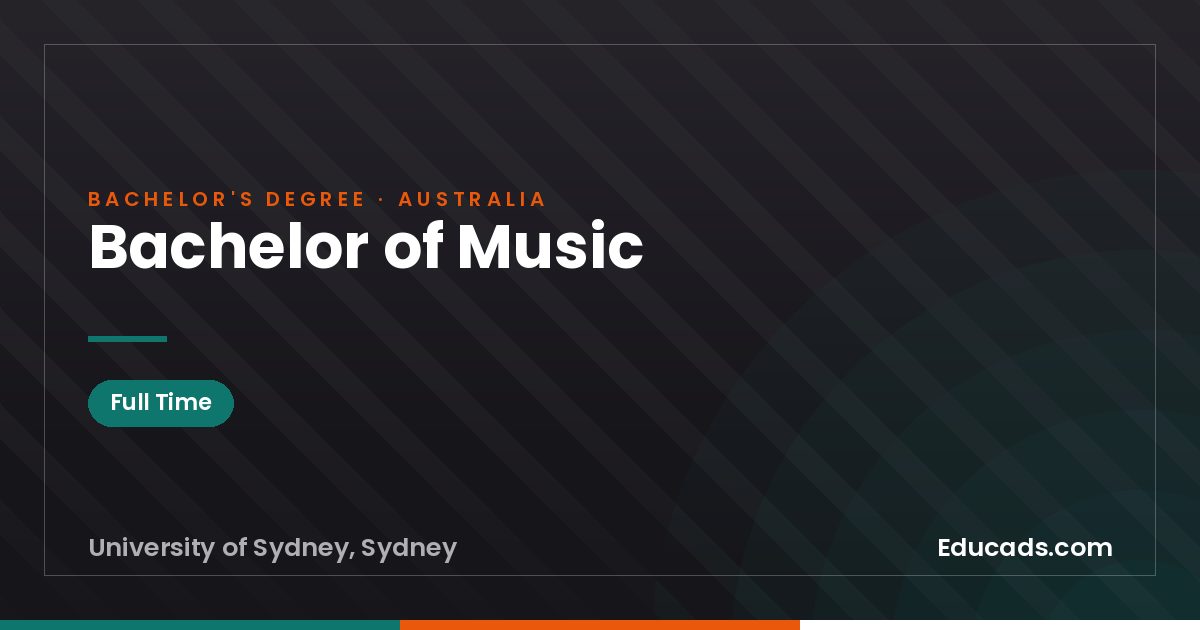 Bachelor of Music