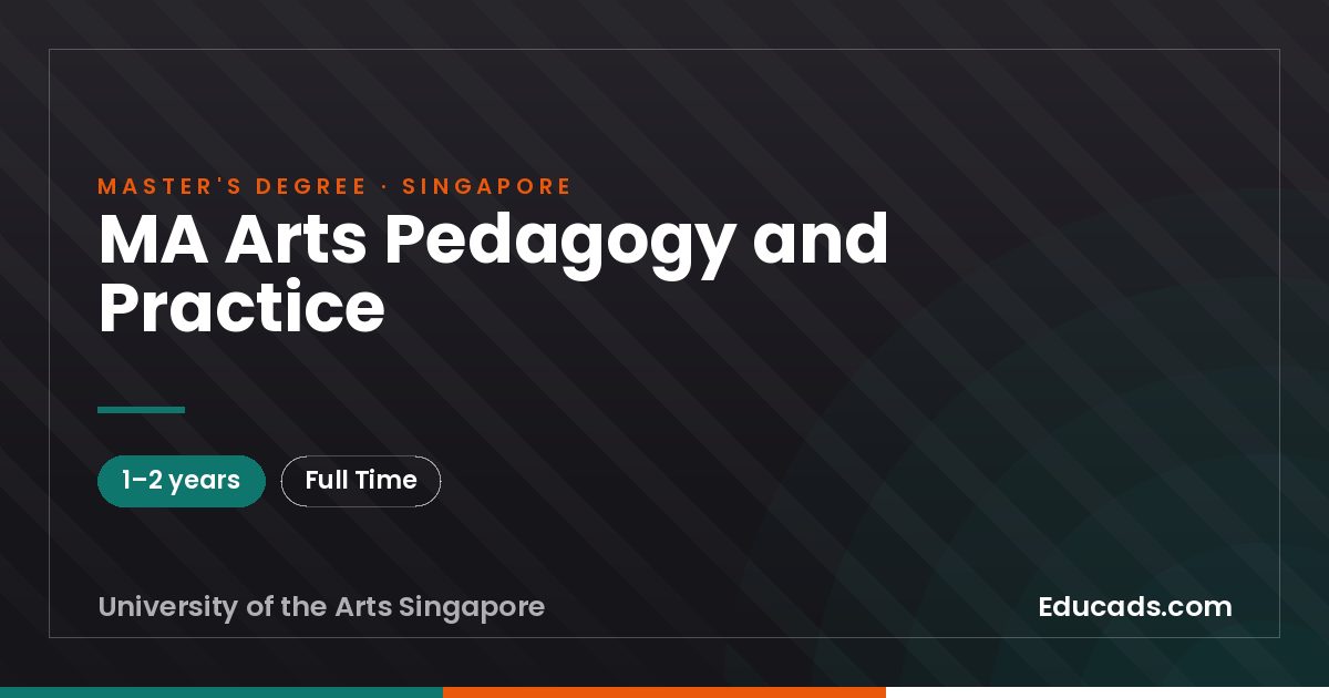 MA Arts Pedagogy and Practice