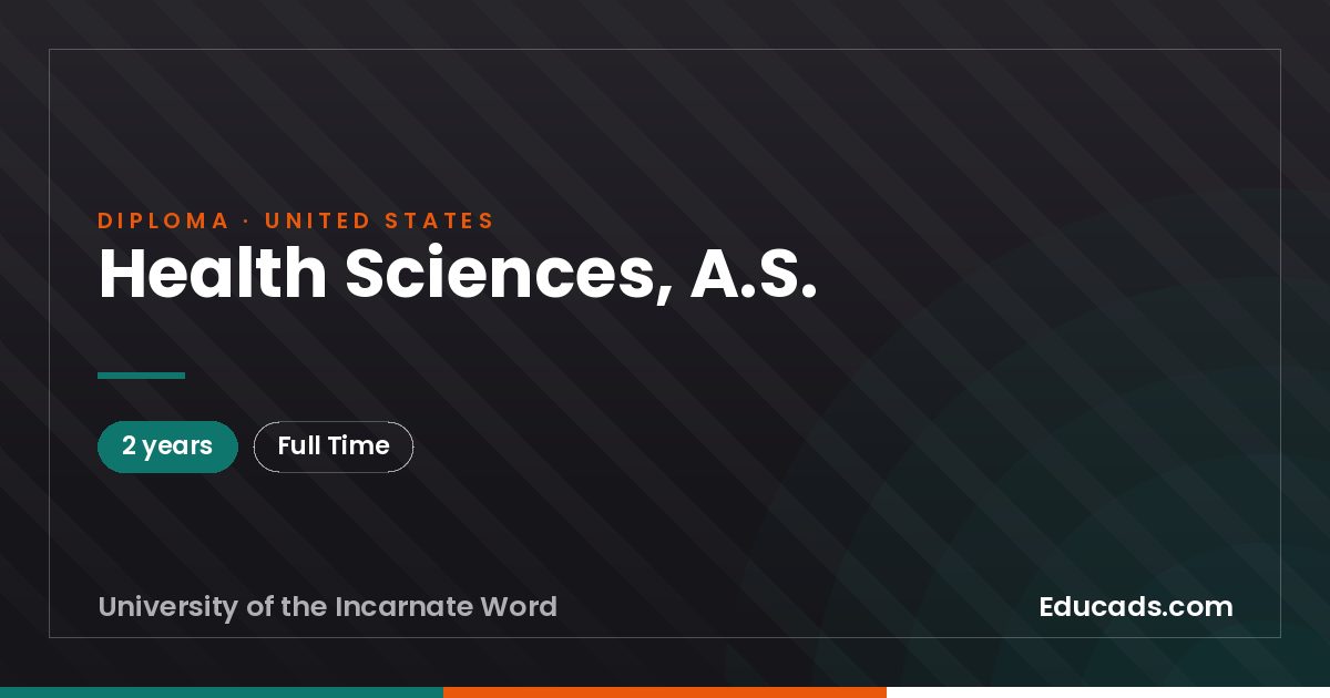 Health Sciences, A.S.