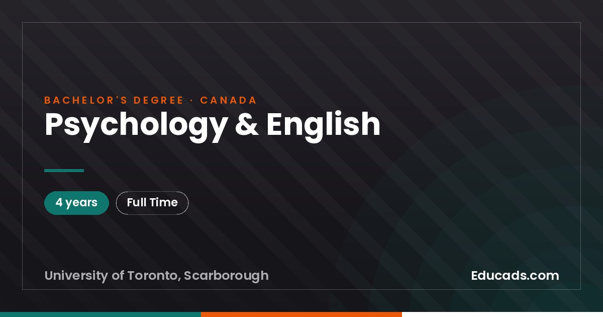 Psychology & English