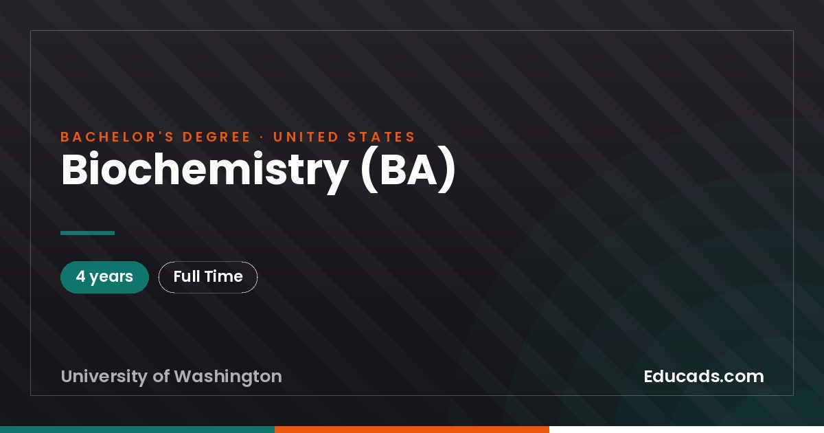 Biochemistry (BA)