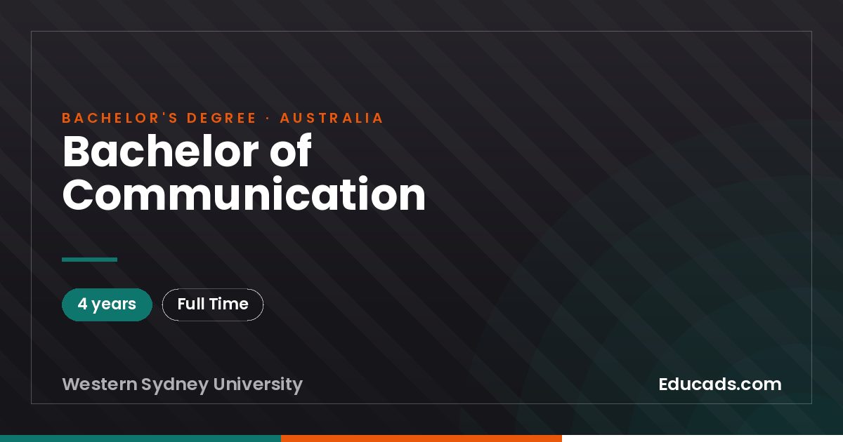 Bachelor of Communication