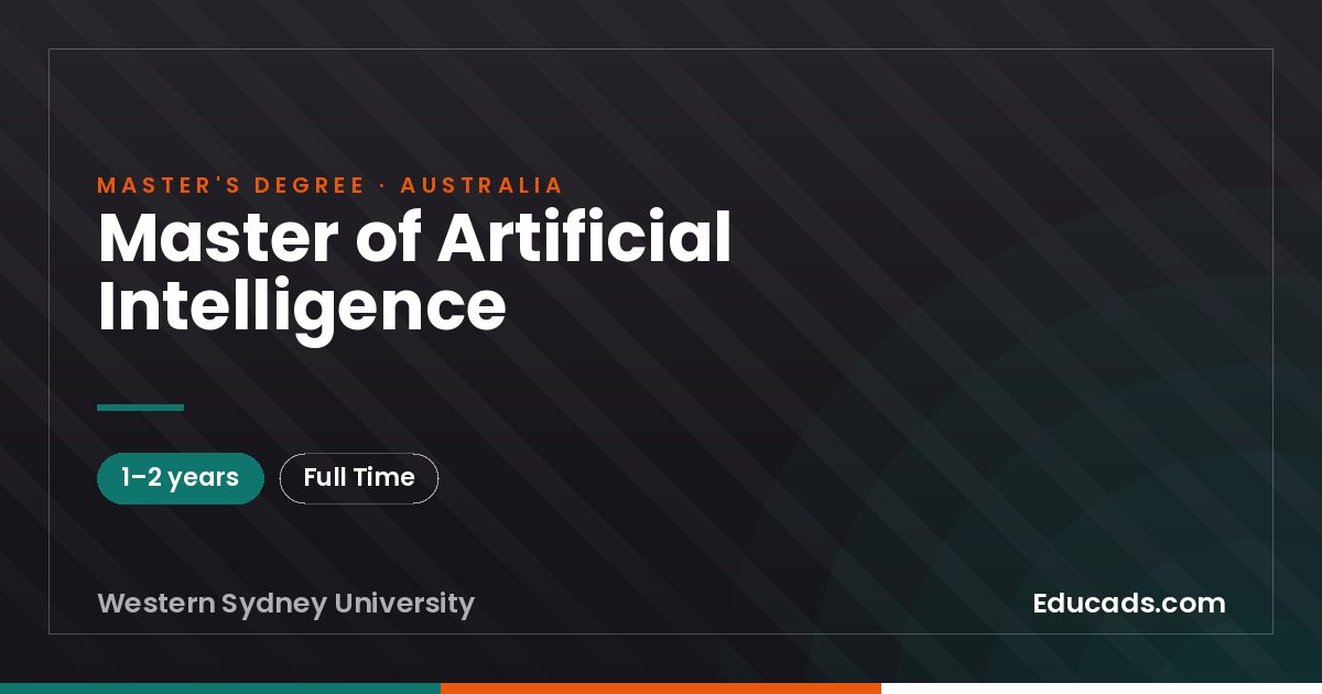 Master of Artificial Intelligence