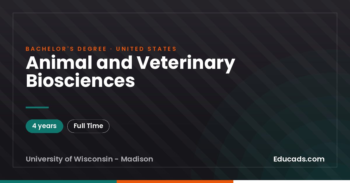 Animal and Veterinary Biosciences