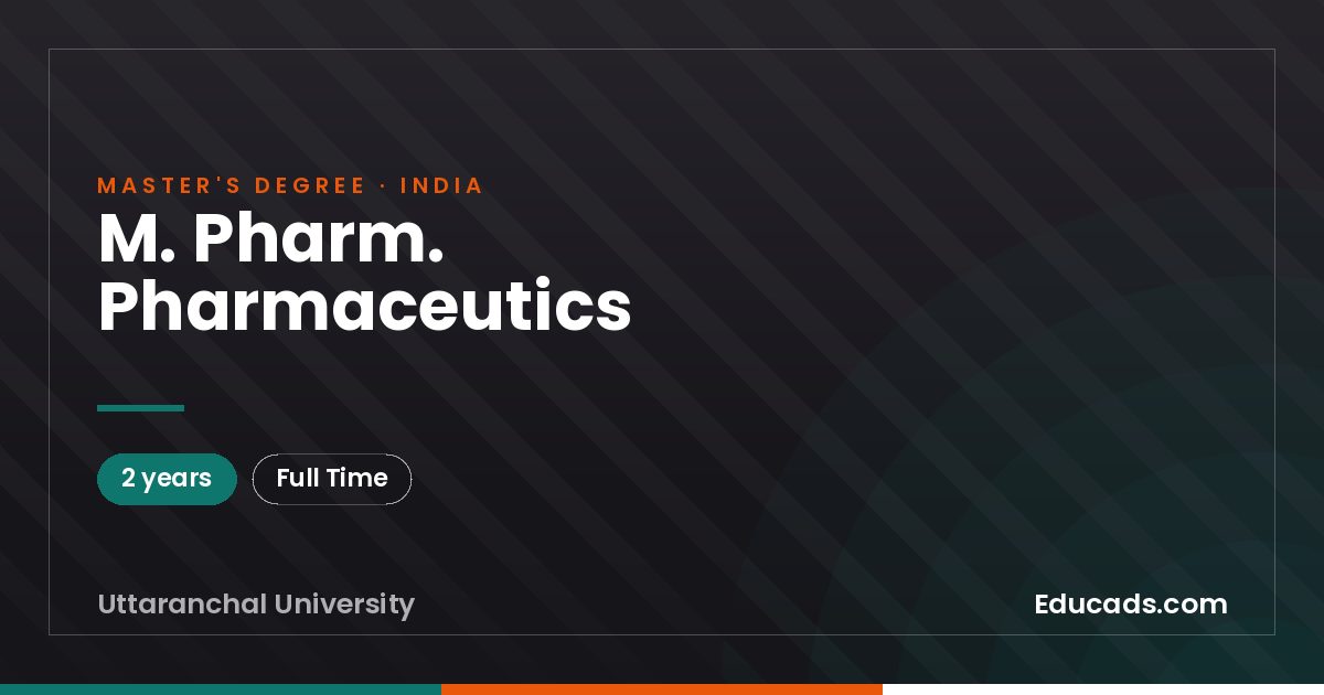 M. Pharm. Pharmaceutics