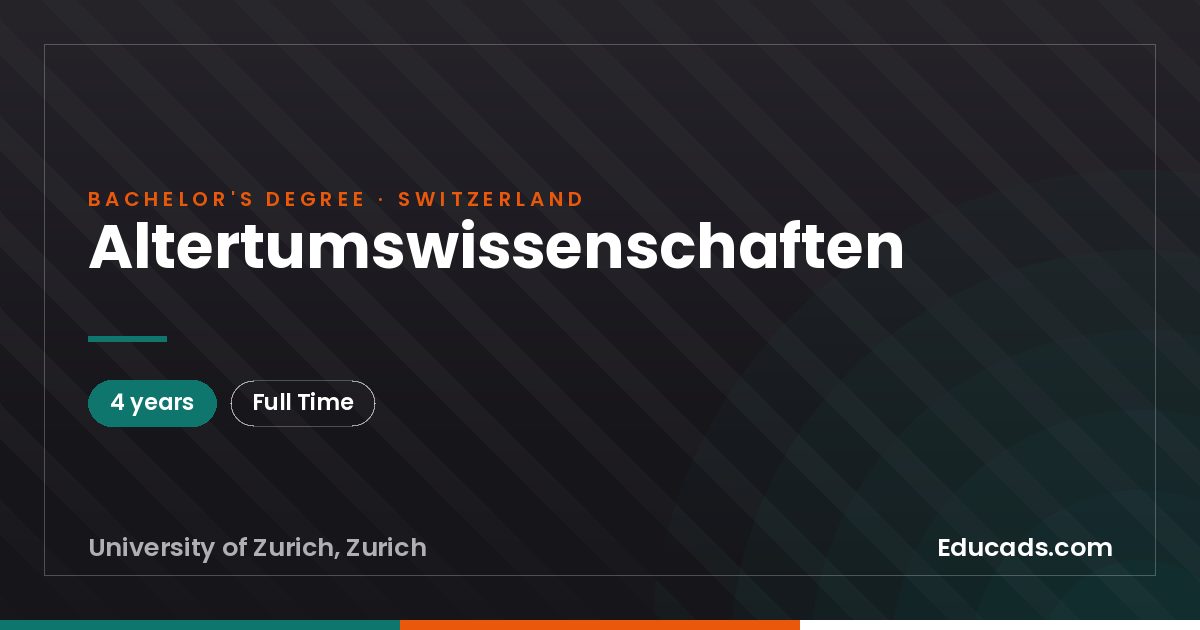 Altertumswissenschaften