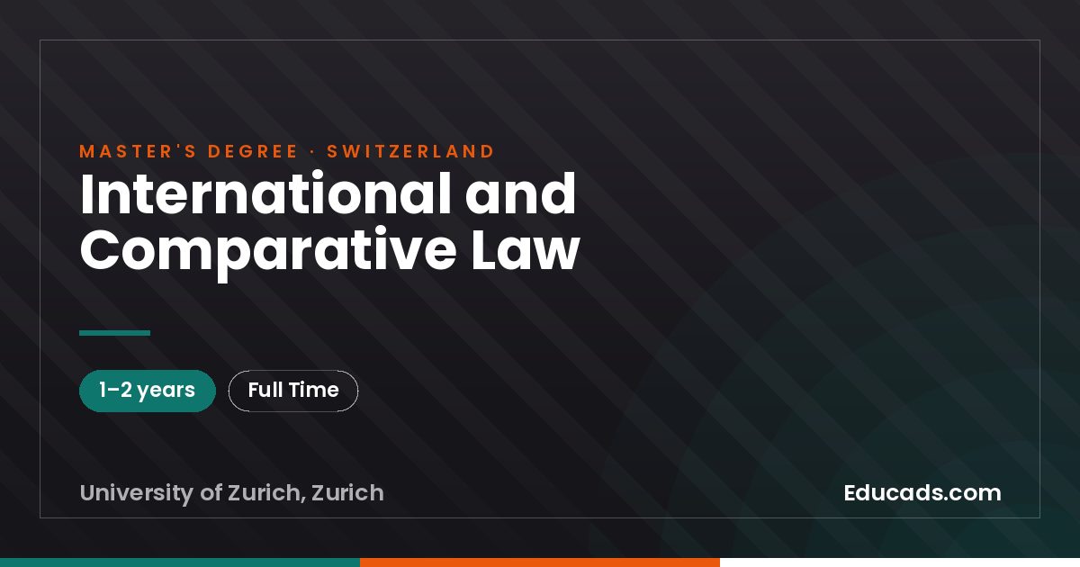 International and Comparative Law