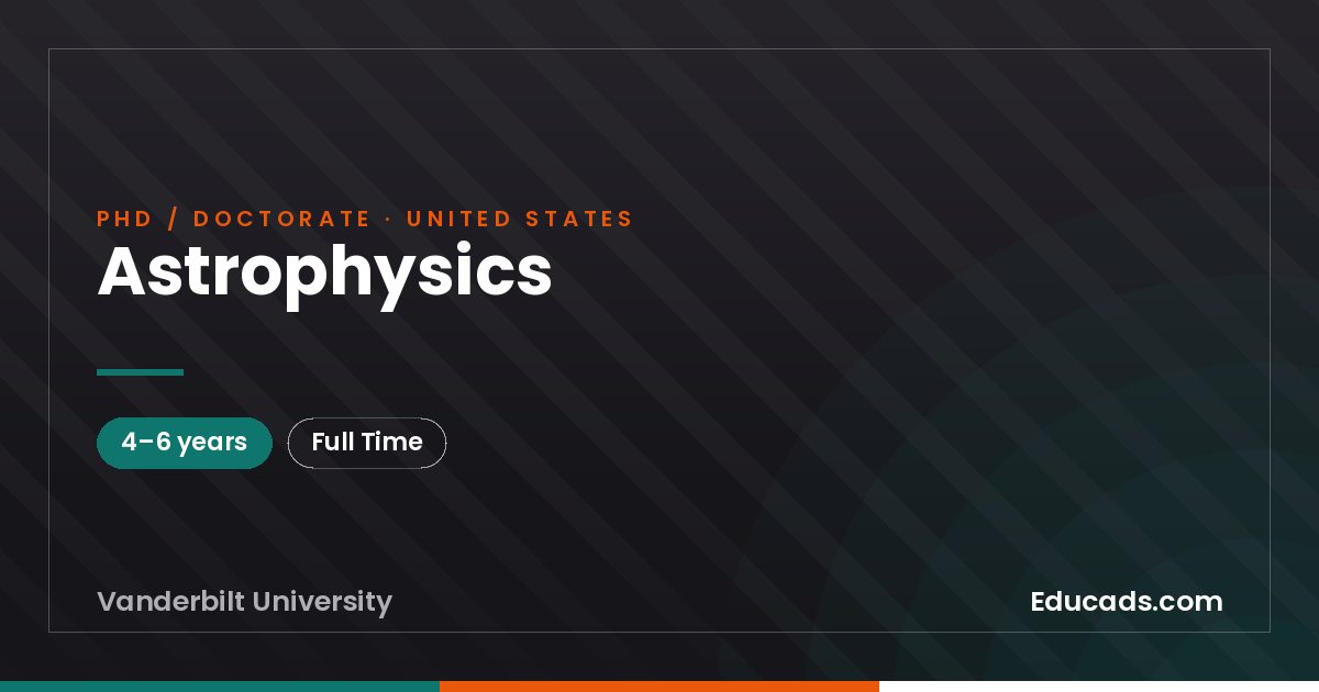 Astrophysics