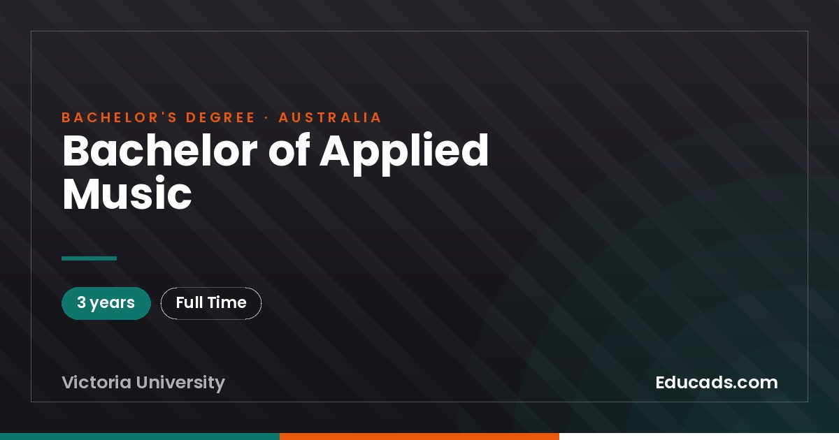 Bachelor of Applied Music