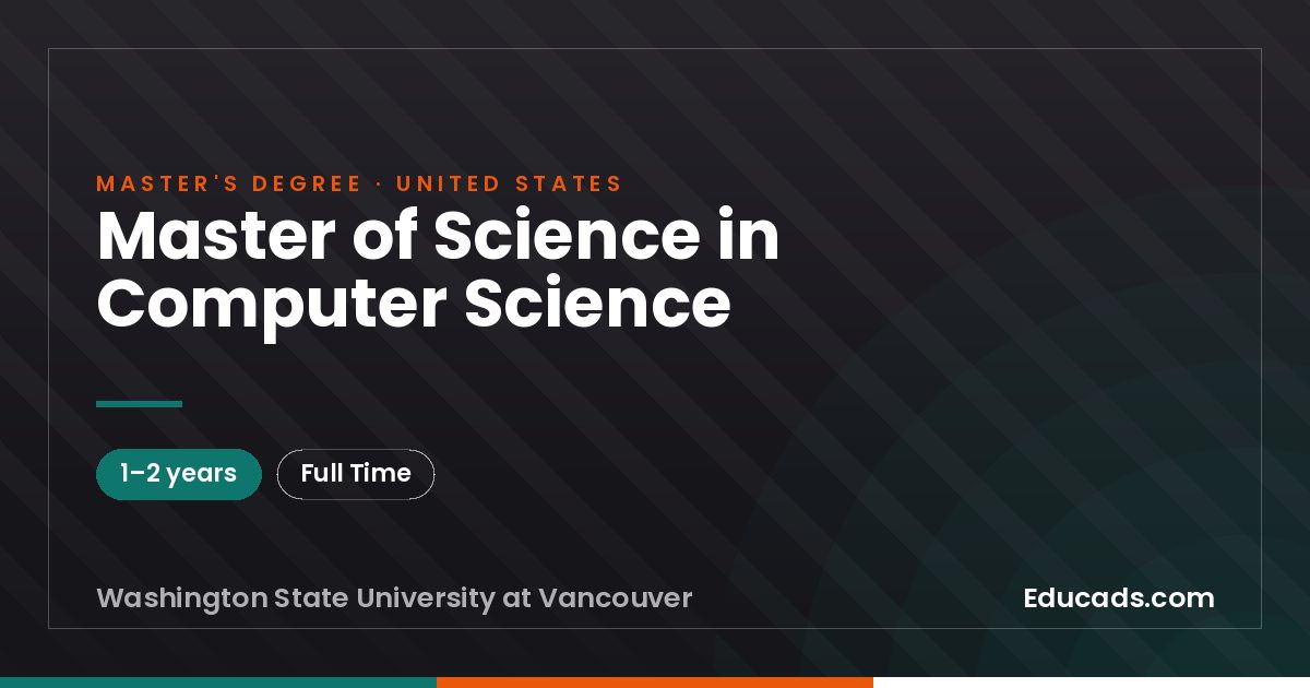 Master of Science in Computer Science