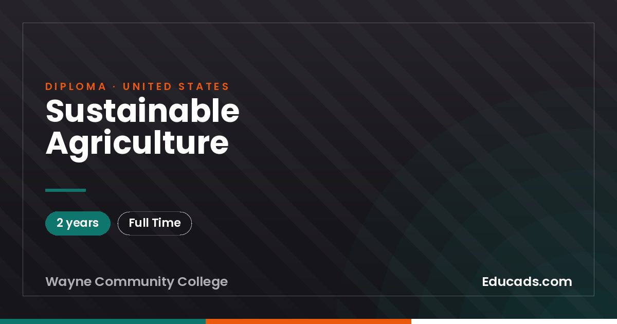 Sustainable Agriculture