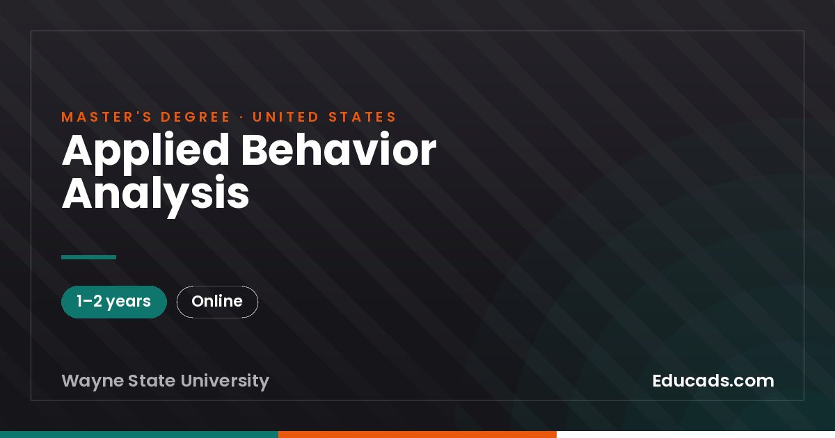 Applied Behavior Analysis