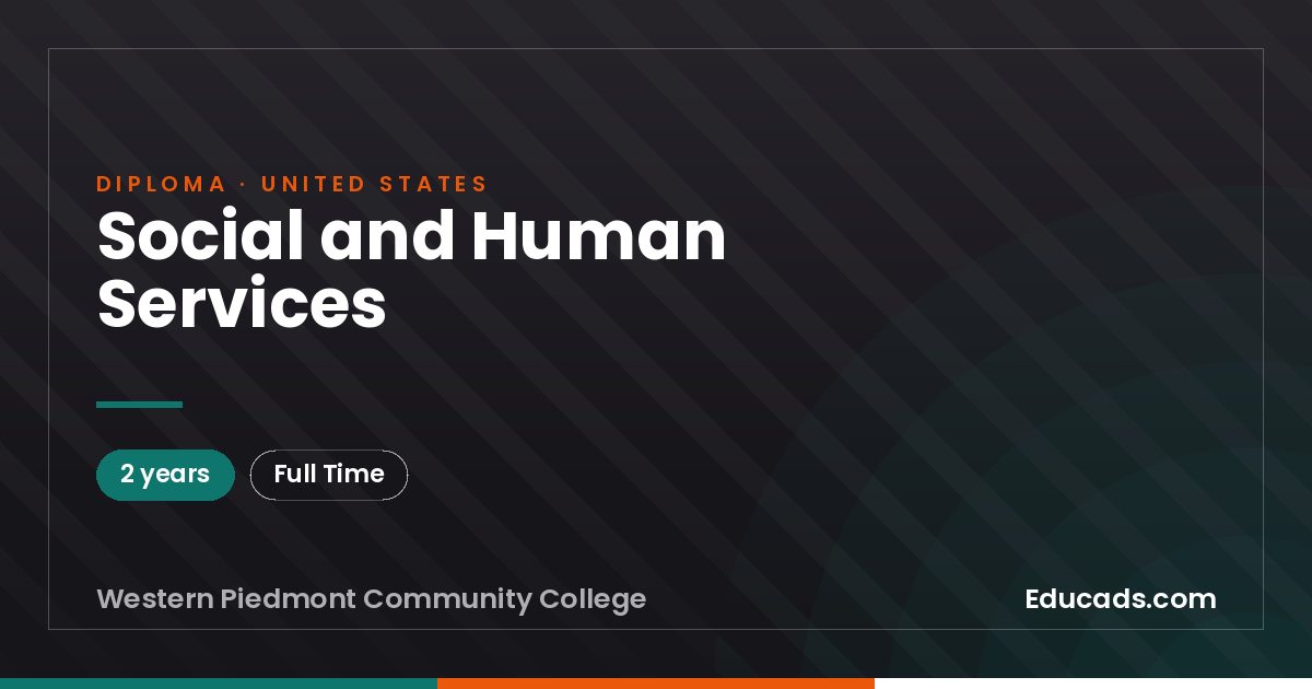 Social and Human Services